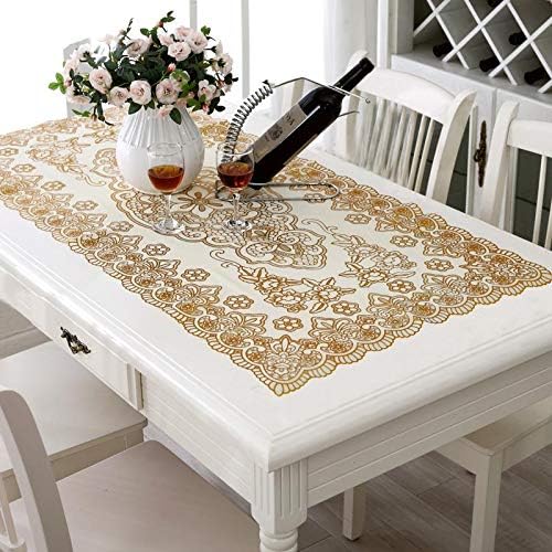 1 Pc – Rectangle Pvc Place Mat Coffee & Dining Table | Table Decor Mats