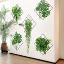 3d Green Plant Wall Sticker For Living Room, Bedroom (random Design)