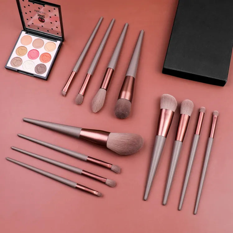 8Pcs Professional Makeup Brushes Pcs Travel Portable Soft Makeup Brushes