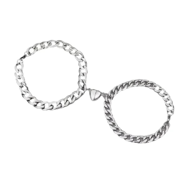 Couple Bracelets For Lovers- Broken Heart Stainless Steel