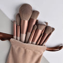 8Pcs Professional Makeup Brushes Pcs Travel Portable Soft Makeup Brushes