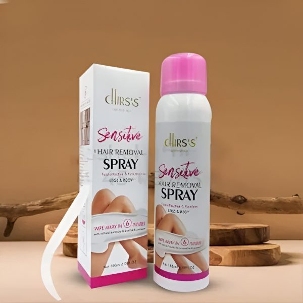 Chris’s Sensitive Hair Removal Spray: Fast, Effective, And Painless Hair Remover For Legs And Body.