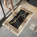 Dazzin - Bathroom Mat - Super Water Absorbent - Quick Drying Water Soak