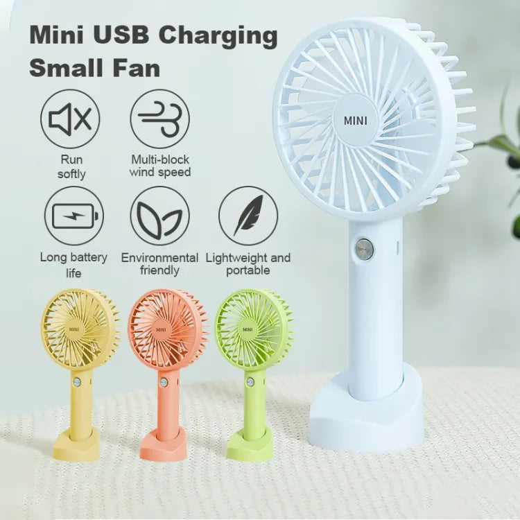 Mini Portable USB Rechargeable Hand Held Air Conditioner Cooler Fan