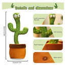 Rechargeable Dancing Cactus Toy (without Box)