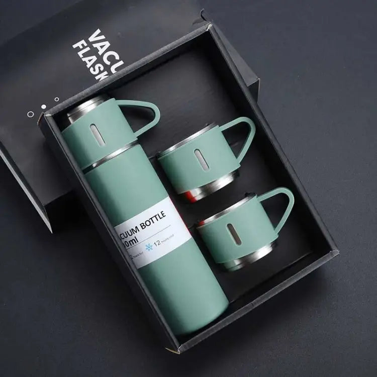 Double-Wall Stainless Steel Vacuum Thermos Flask