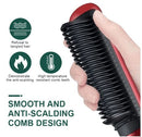 Hair Straightener Brush Set Comb Hair