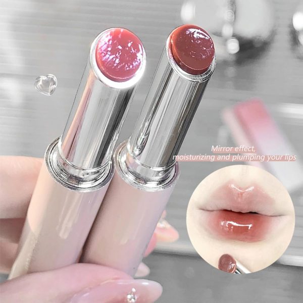 Velvety Texture Lipstick Glossy Lipstick Long Lasting Moisturizing Tinted Lip Balm(Pack of 2)